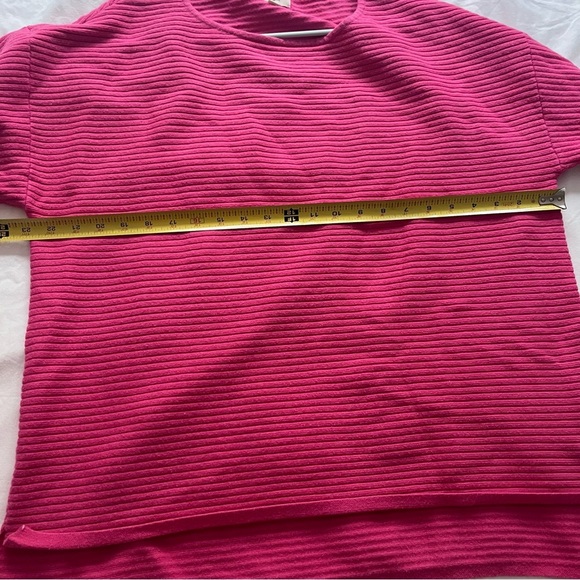 Style & Co Women’s Pink Boatneck Ribbed Sweater Rayon Nylon XXL - Picture 10 of 11